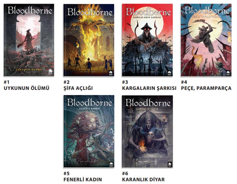 Bloodborne Seti 6 kitap